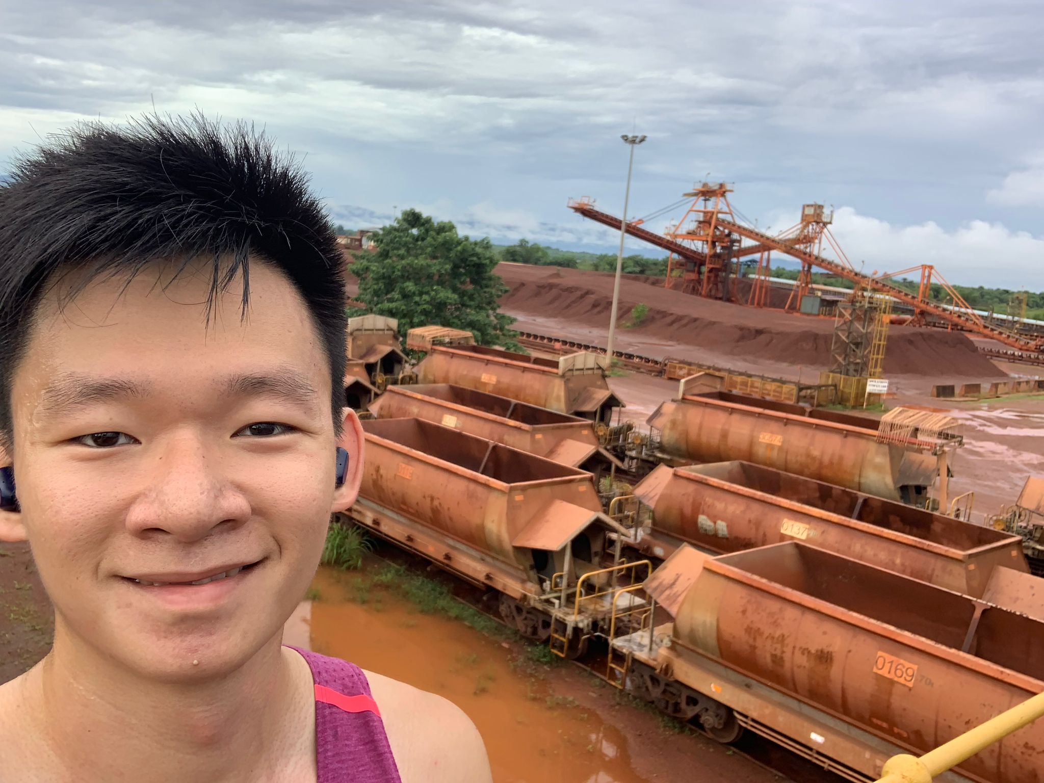 On site in Sierra Leone, 2019